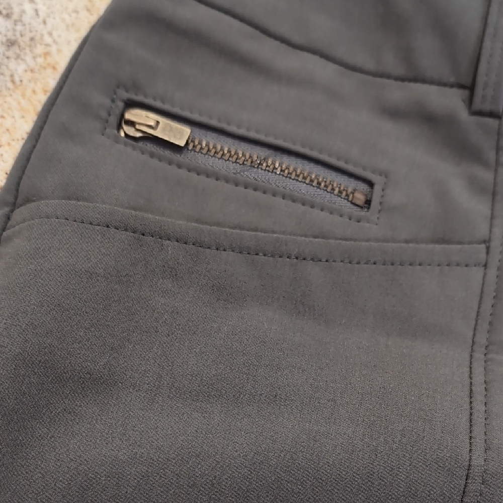 Alfani | Olive Green Stretch Comfy Trousers Comfy Office Size 14P - Picture 7 of 11